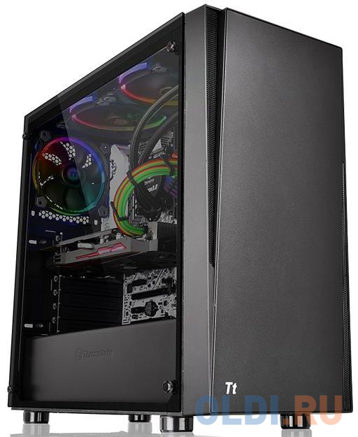 Корпус ATX Thermaltake Versa J21 TG Без БП чёрный CA-1K1-00M1WN-00 в Москвe