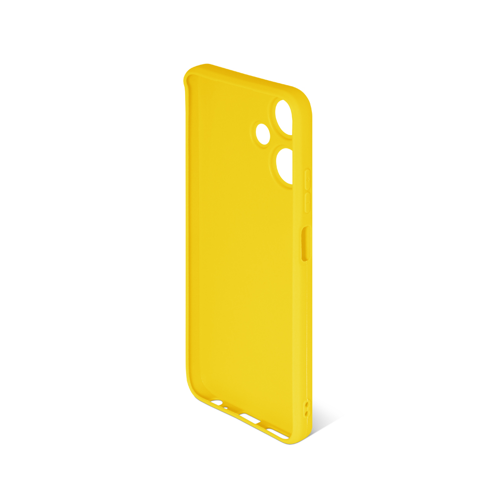 Чехол DF для Infinix Hot 30 Play Silicone Yellow inCase-31