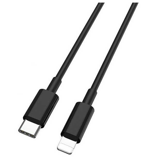 Кабель Gembird Cablexpert USB 3.1 Type-C - Lightning 1m Black CCP-USB-CMLM2-1M в Москвe