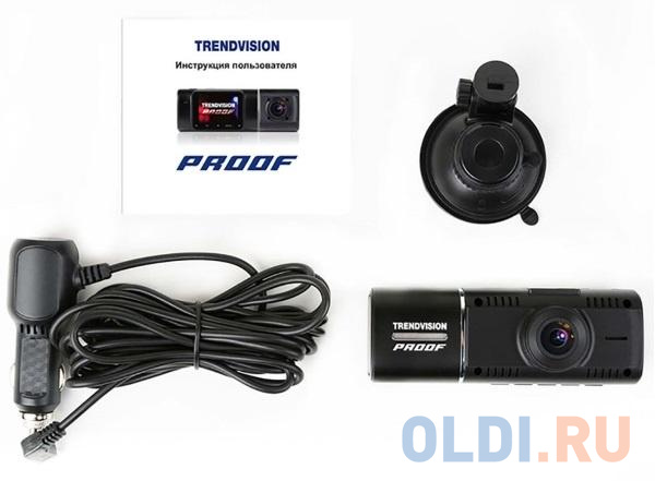Видеорегистратор TrendVision Proof PRO черный 1080x1920 146гр. JL5701