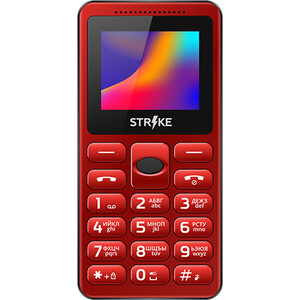 Мобильный телефон STRIKE S10 RED