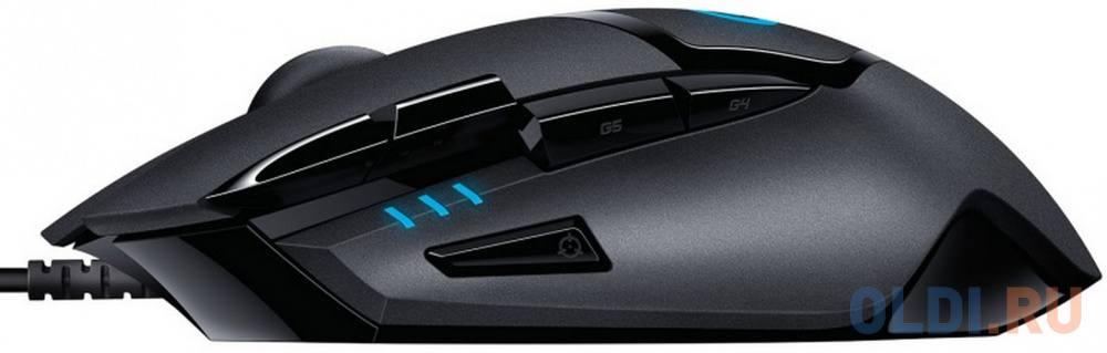 Мышь проводная Logitech G402 чёрный USB