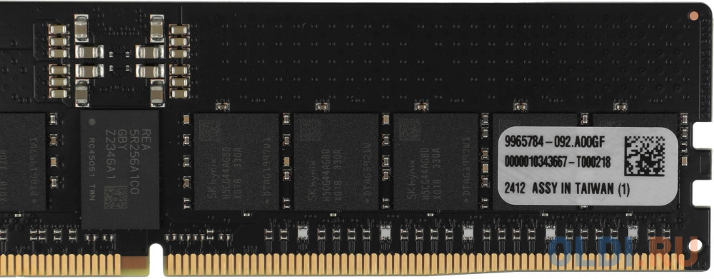 Модуль памяти Kingston 32GB DDR5 6000 FURY Renegade Pro RDIMM Black EXPO ECC Registered DIMM (Single Module) 1RX4 32-38-38 1.35V 288-pin 16Gbit в Москвe