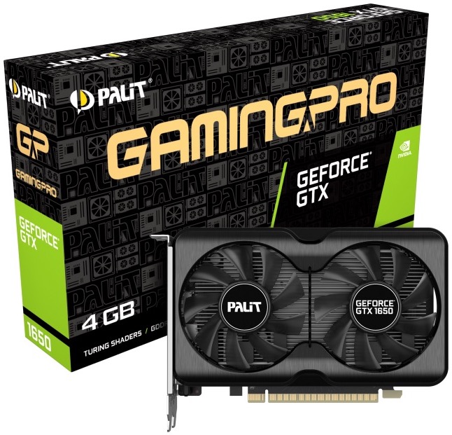 Видеокарта Palit GeForce GTX 1650 4096Mb 128 GDDR6 Bulk (NE6165001BG1-1175A)