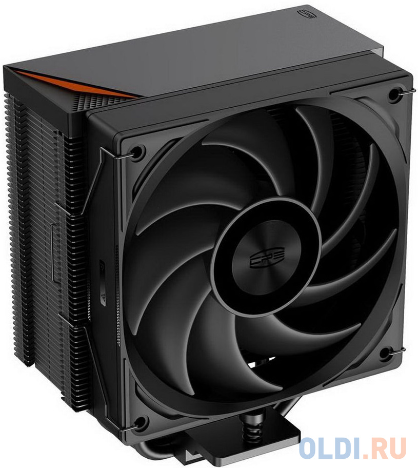 Кулер PCCooler RZ400 BK S115X/1200/1700/18XX/AM4/AM5 (18 шт/кор, TDP 230W, 1x120mm PWM FAN, 4 тепловые трубки 6мм, 500-2200RPM, 28-32dBa)