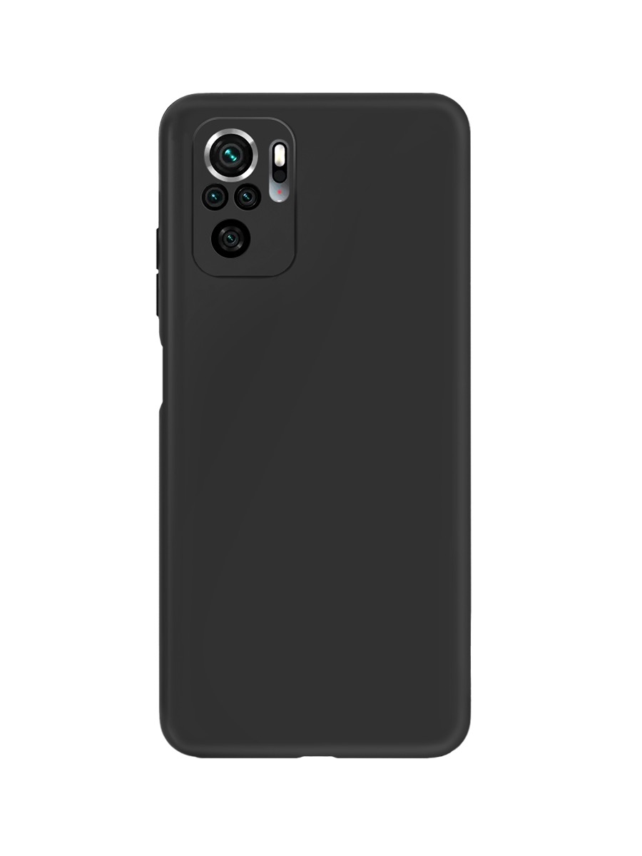 Чехол защитный Uzay Silicone Case для Poco M5s, черный