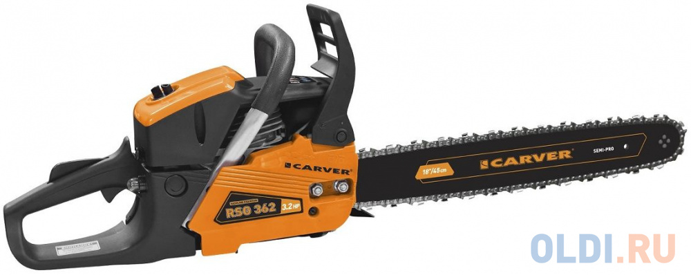 Бензопила Carver RSG 362 2400Вт 3.2л.с. дл.шины:20" (50cm) (01.004.00049)