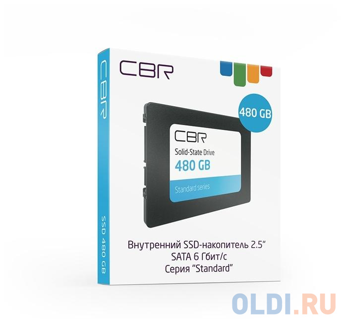 SSD накопитель CBR Standard 480 Gb SATA-III