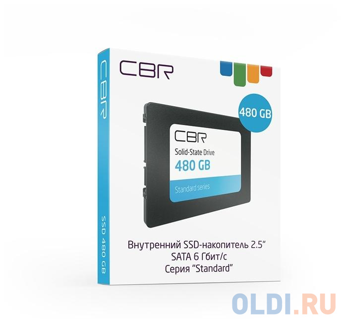 SSD накопитель CBR Standard 480 Gb SATA-III в Москвe