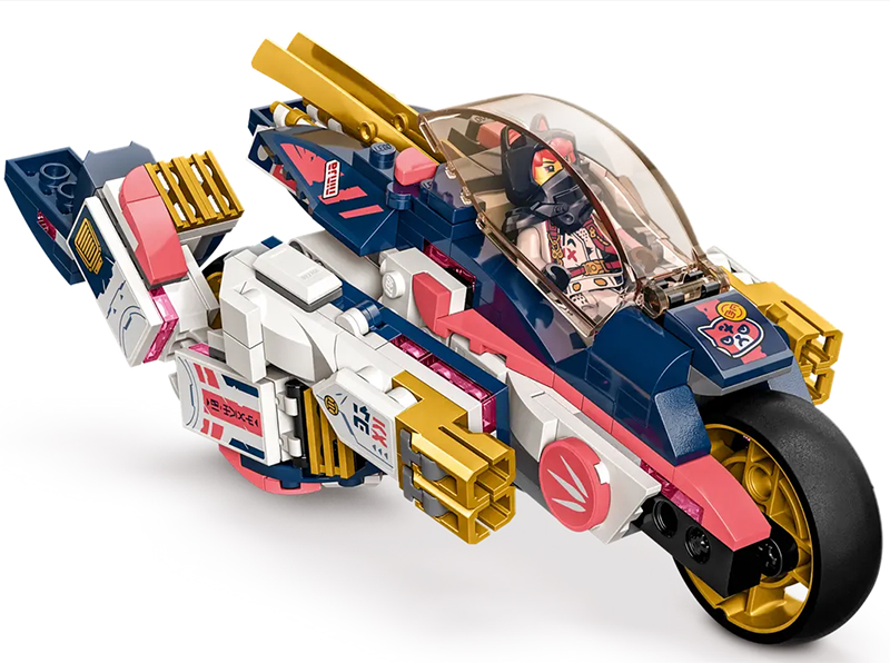 Конструктор Lego Ninjago Soras Transforming Mech Bike Racer 384 дет. 71792