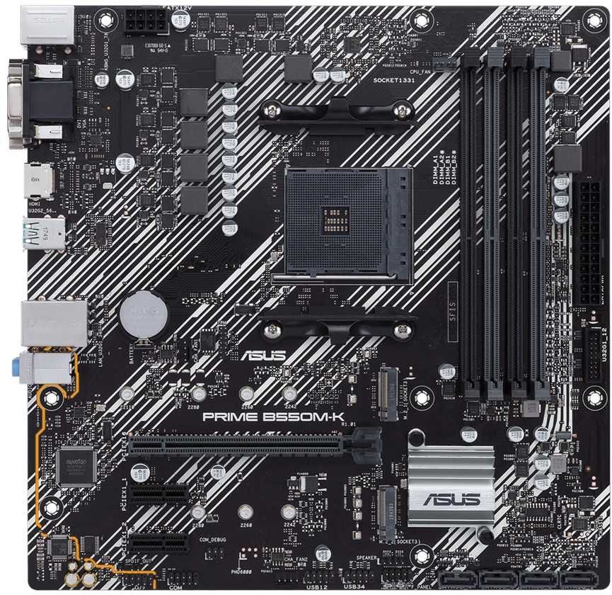 Материнская плата Asus PRIME B550M-K Socket AM4 (90MB14V0-M0EAY0) в Москвe