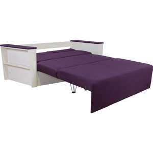 Диван-кровать Шарм-Дизайн Бруно 2 рогожка фиолетовый