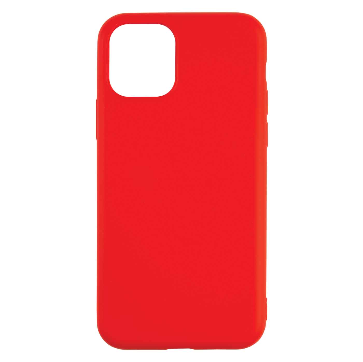 Чехол силиконовый Red Line для iPhone 14 Pro Max, с микрофиброй, Red