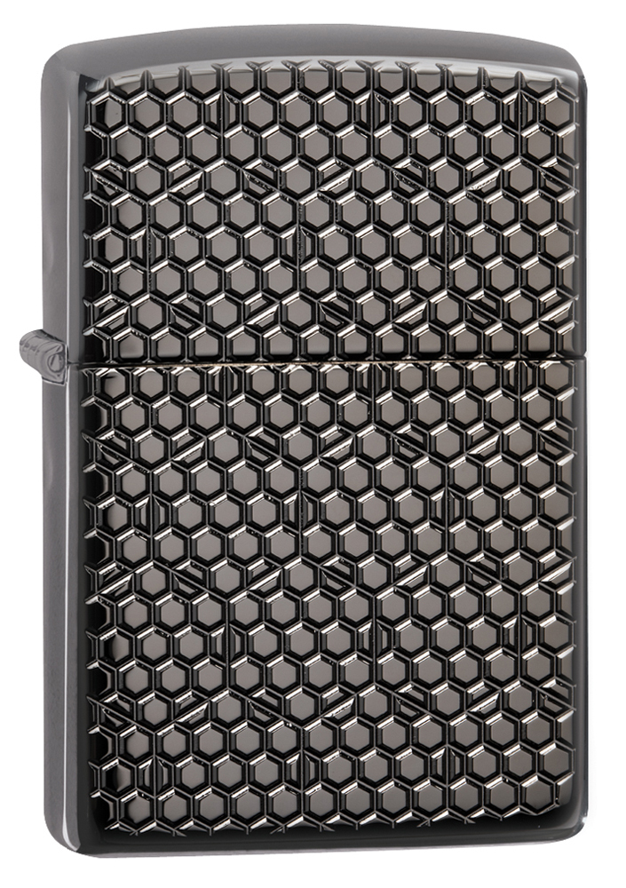 Зажигалка Zippo Armor с покрытием Black Ice (49021)