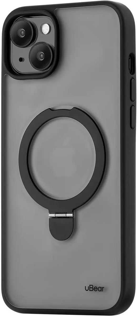 Чехол-накладка UBEAR Clip Mag Case with MagSafe для смартфона Apple iPhone 15 Plus, пластик, черный (CS300BL67RG-I23M)