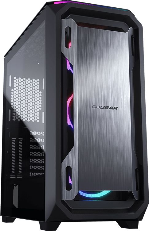 Корпус Cougar MX670 RGB Black без БП PC_MX670_RGB в Москвe