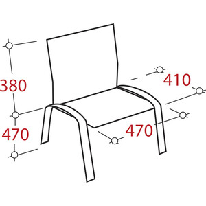 Стул Easy Chair чёрный (19181)