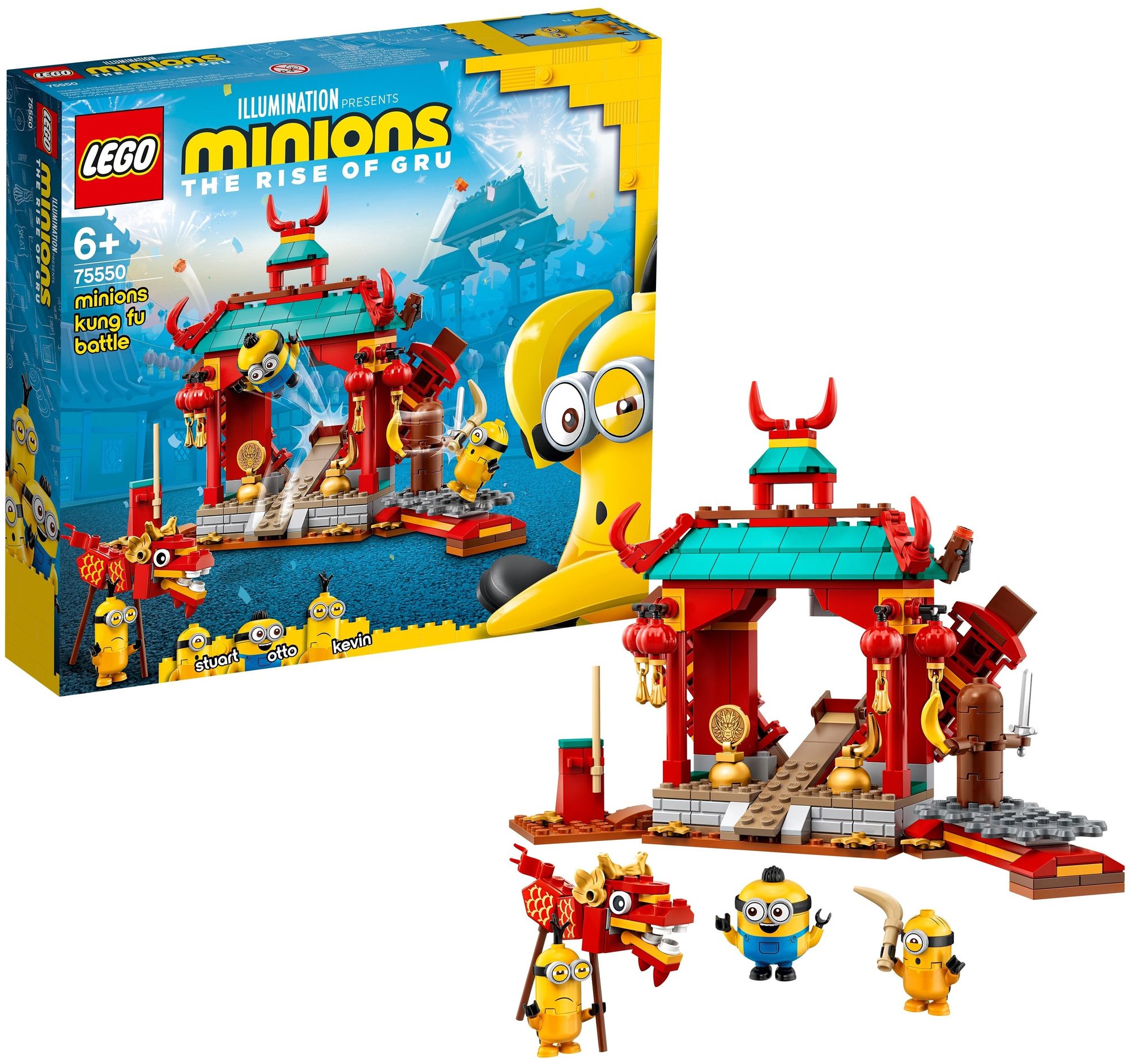 Конструктор Lego 75550 Minions Kung Fu Battle