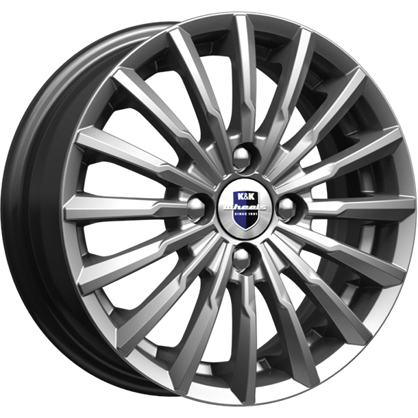 R17 5x100 7J ET48 D56,1 K&K Акцент (КС562) Дарк платинум