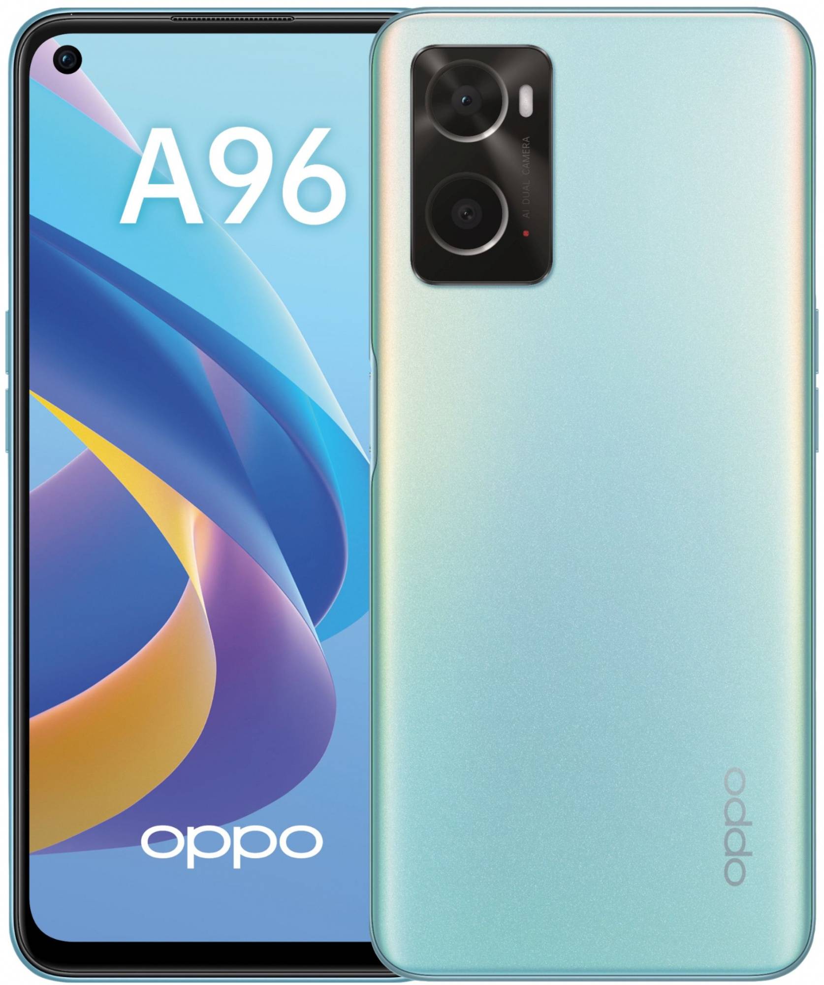 Смартфон Oppo A96 128ГБ, синий (6043022)