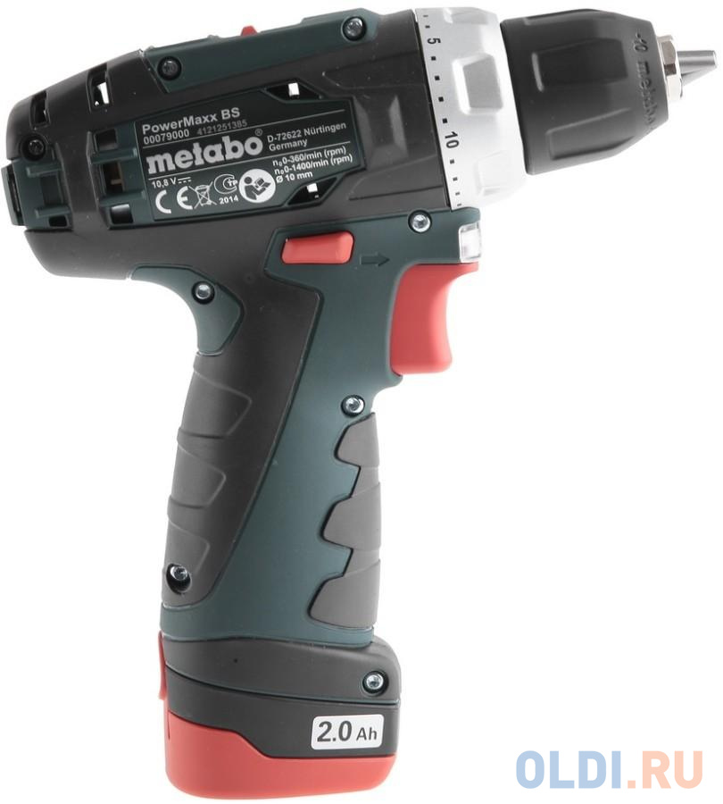 Дрель-шуруповёрт Metabo PowerMaxx BS