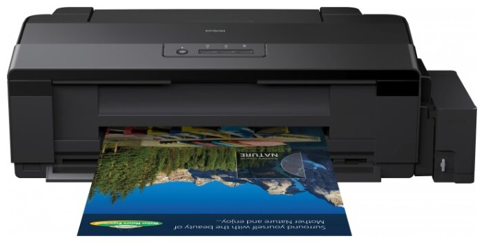 Принтер струйный Epson L1800, A3, цветной, A4 ч/б: 15 стр/мин, A4 цв.: 15 стр/мин, A3 цв.: 3.18 стр/мин, 5760x1440dpi, СНПЧ, USB (C11CD82505)