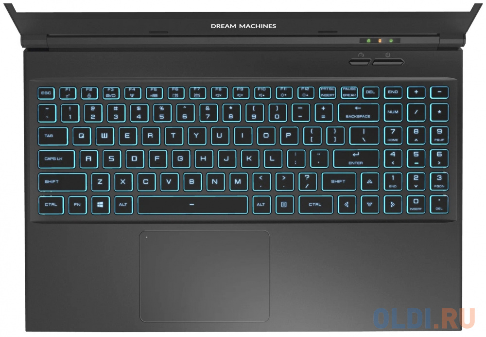 Ноутбук Dream Machines RG3050-15EU33 15.6" 1920x1080 Intel Core i5-11500H SSD 1024 Gb 16Gb WiFi (802.11 b/g/n/ac/ax) Bluetooth 5.0 nVidia GeForce в Москвe