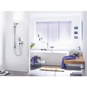 Смеситель для ванны Grohe Eurodisc cosmopolitan с душевым гарнитуром euphoria (33395002) в Москвe