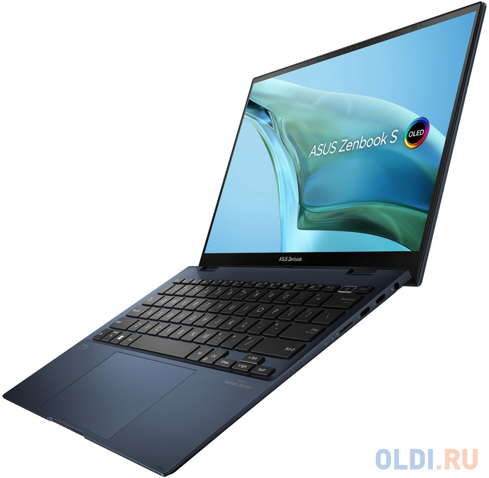 Ноутбук Asus ZenBook Flip S 13 OLED UP5302ZA-LX428W Core i7 1260P 16Gb SSD1Tb Intel Iris Xe graphics 13.3" OLED Touch 2.8K (2880x1800) Windows 11