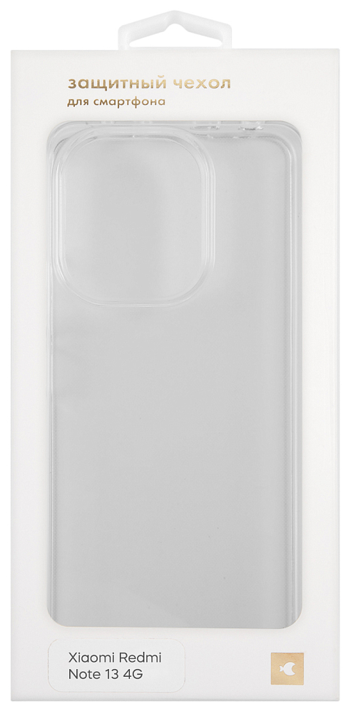 Чехол moonfish для Redmi Note 13, силикон, прозрачный