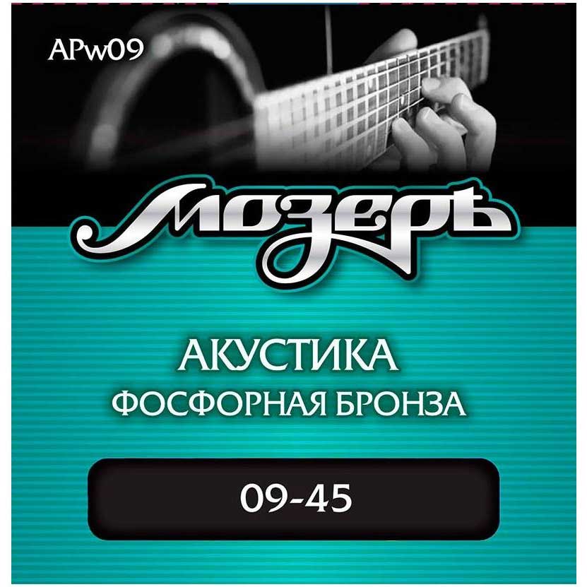 Струны для акустической гитары МОЗЕРЪ APw09 w09