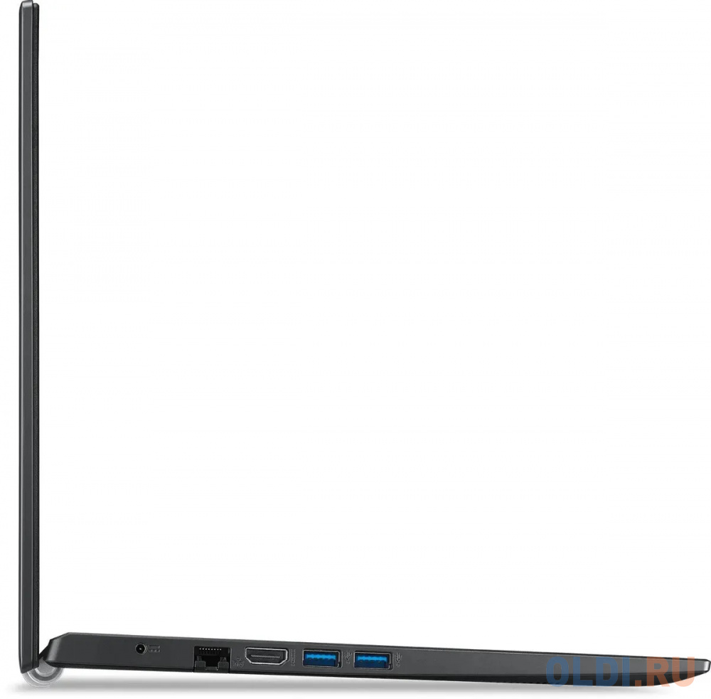 Ноутбук Acer Extensa 15 EX215-54-53T3 Core i5 1135G7 8Gb SSD256Gb Intel Iris Plus graphics 15.6" IPS FHD (1920x1080) noOS black WiFi BT Cam (NX.E