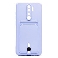Чехол-накладка Activ SC304 для смартфона Redmi Xiaomi Redmi Note 8 Pro, пластик, силикон, искусственная кожа, светло фиолетовый (208791)