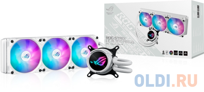 Жидкостная система охлаждения ASUS ROG STRIX LC III 360 ARGB WHT /AIO COOLER,ASETEK,SIGRID V2, ARGB в Москвe