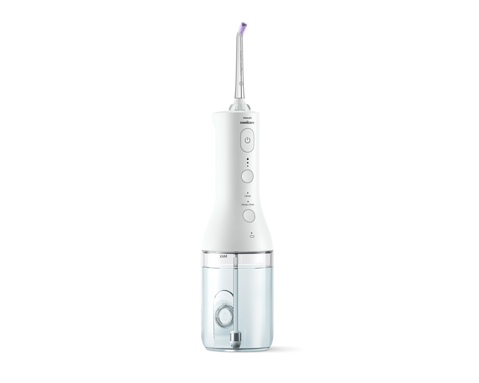 Ирригатор Philips Sonicare Power Flosser 3000, насадок: 1, режимов: 2, белый (НХ3826/31)