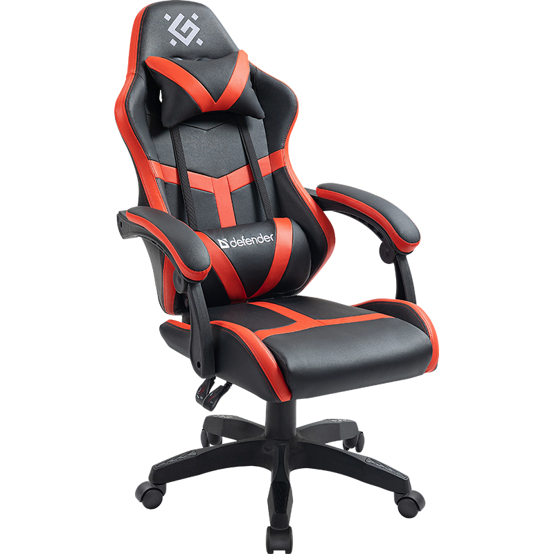 Компьютерное кресло Defender Synergy Black-Red 64029