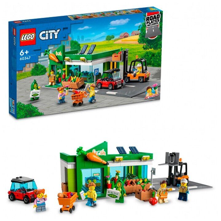Конструктор LEGO City "Продуктовый магазин" 60347