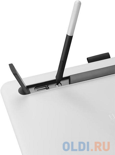 Графический планшет Wacom One DTC133W0B LED USB Type-C белый