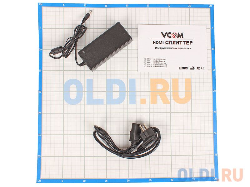 Разветвитель HDMI Splitter 1 to 16  VCOM <DD4116 3D Full-HD 1.4v, каскадируемый