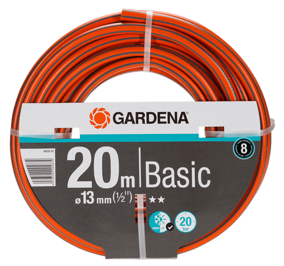 Шланг Gardena Basic 13мм (1/2") 20м 18123-29.000.00