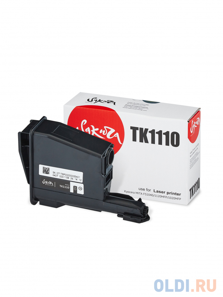 Картридж Sakura TK1110 для Kyocera Mita FS1040/1120MFP/1020MFP черный 2500стр