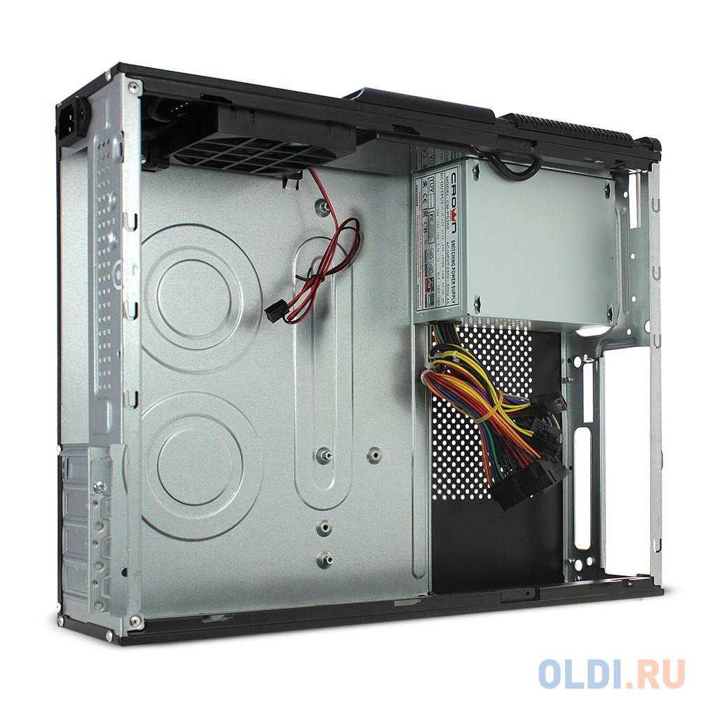 Корпус Desktop CM 1907-3  black ITX (БП CM-PS300, Micro ATX,Mini-ITX, отсеки  5,25*1, 3,5*1; 2,5*1,3,5/2,5*1; 1*USB 3.0+1*USB2.0; картридер; встроенны