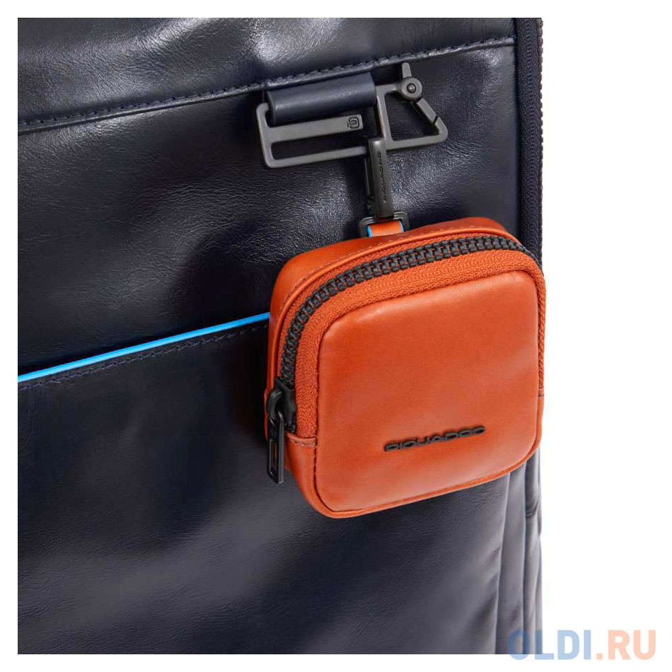 Рюкзак мужской Piquadro Blue Square Revamp CA4818B2V/BLU синий кожа в Москвe