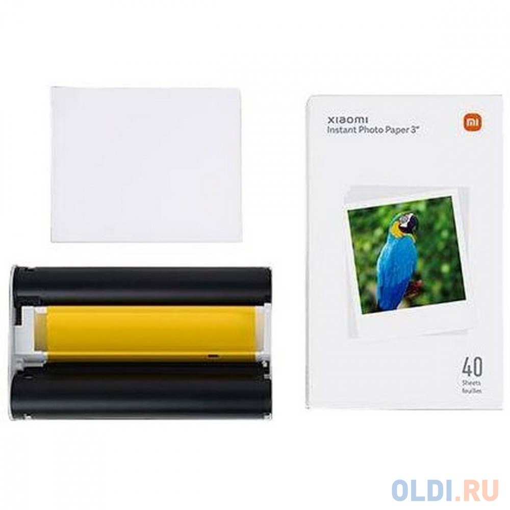 Бумага для фотопринтера Xiaomi Instant Photo Paper 3&quot; (40 Sheets)