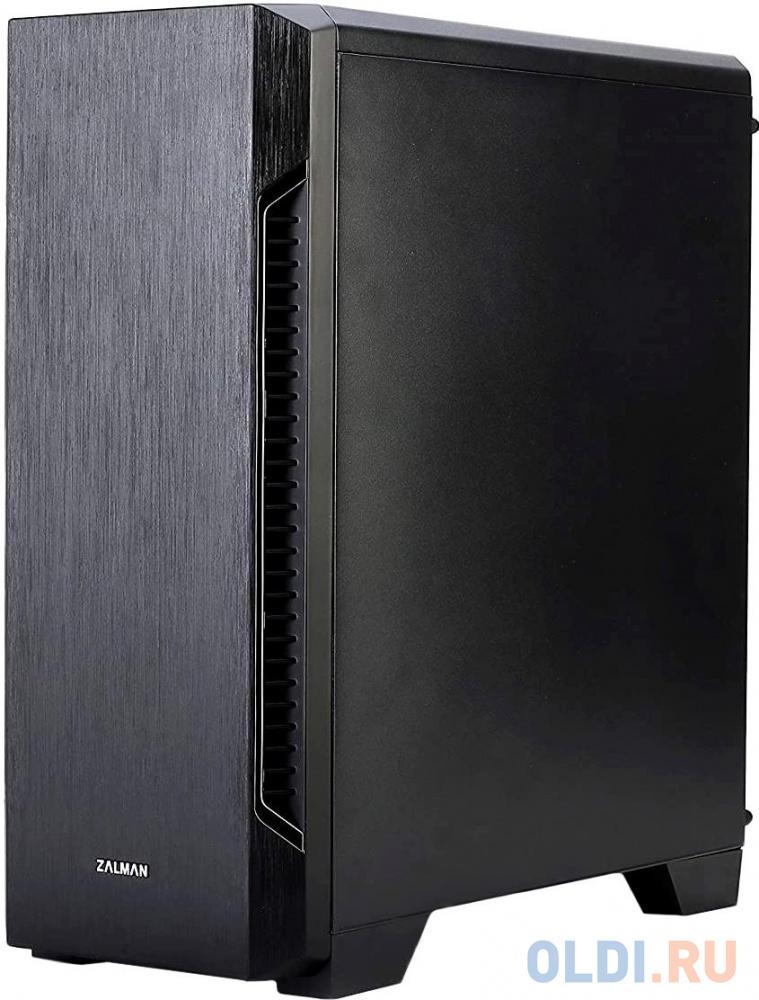 Корпус ATX Zalman S3 TG Без БП чёрный