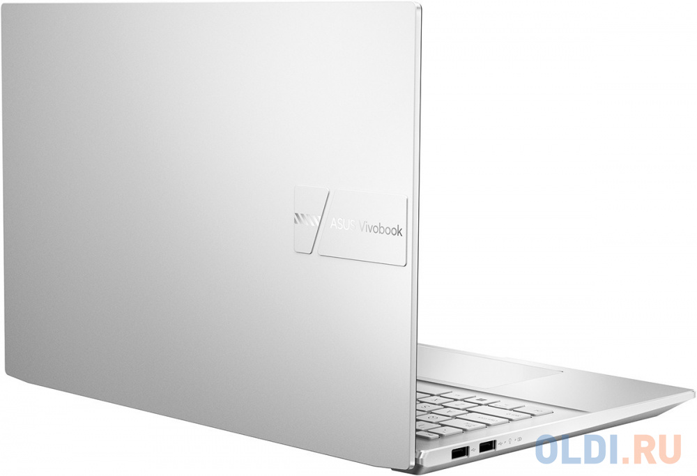 Ноутбук Asus VivoBook 15 OLED M6500XU-MA106 Ryzen 9 7940HS 16Gb SSD1Tb NVIDIA GeForce RTX4050 6Gb 15.6" OLED 2.8K (2880x1620) noOS silver WiFi BT