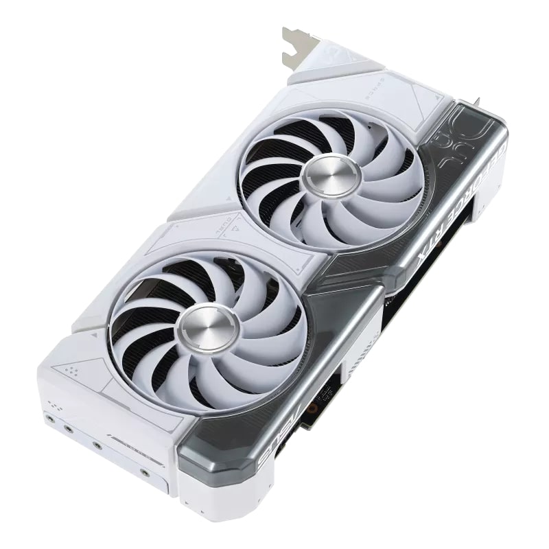 Видеокарта ASUS GeForce RTX 4070 Dual 12G OC White 2520MHz PCI-E 4.0 12288Mb 21000Mhz 192 bit HDMI 3xDP DUAL-RTX4070-O12G-WHITE