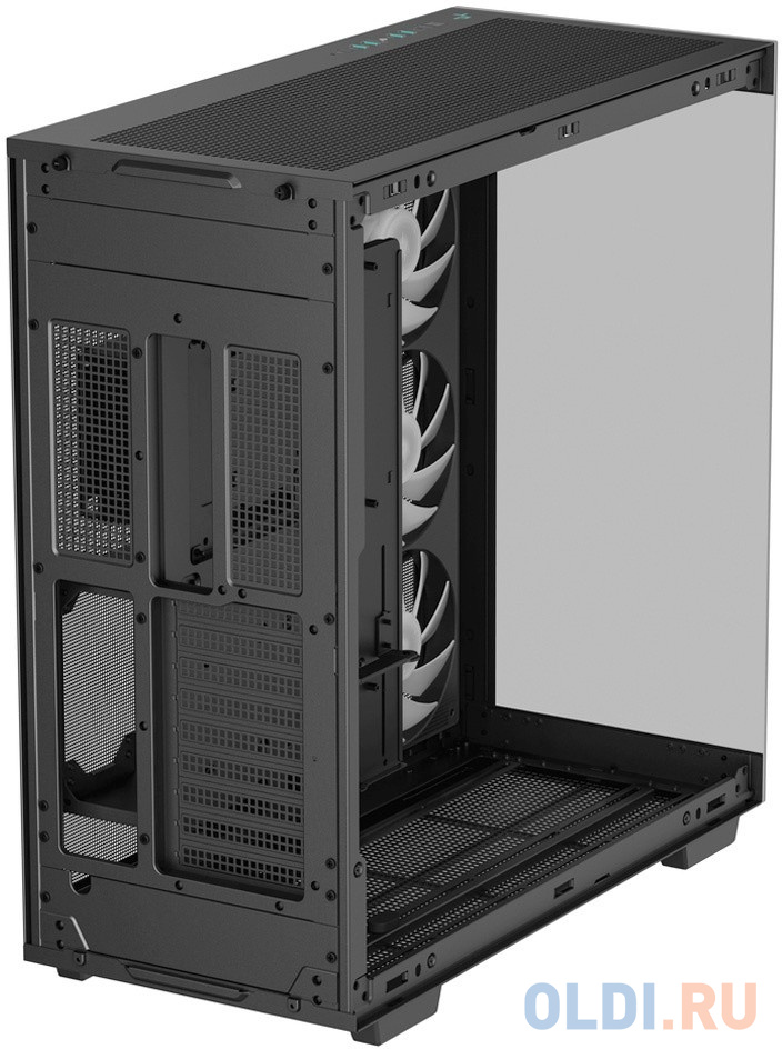 Корпус MidiTower Deepcool CH780 black (ATX, без БП, ARGB, 4xUSB3.2 Type-A + USB3.2 Type-C) (R-CH780-BKADE41-G-1)