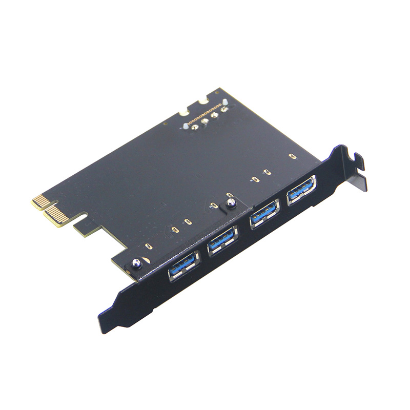 Контроллер Gembird PCI-e 4xUSB-A SPCR-04