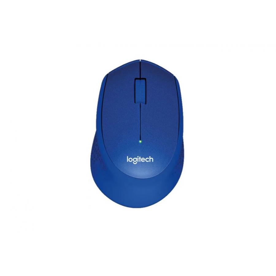 Мышь Logitech M330 Silent Plus Blue USB в Москвe